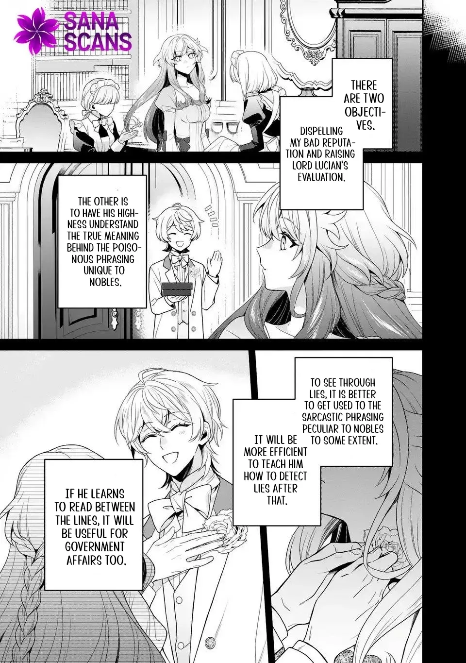 The Genius Villainess Can See Through Lies Chapter 3 page 3 - 