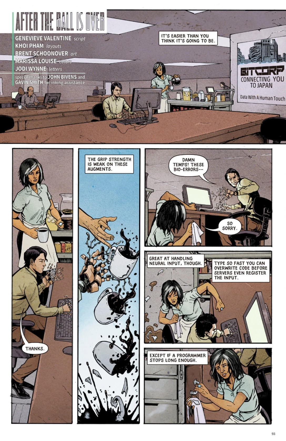 The Ghost in the Shell: Global Neural Network Chapter 3 page 1 - 
