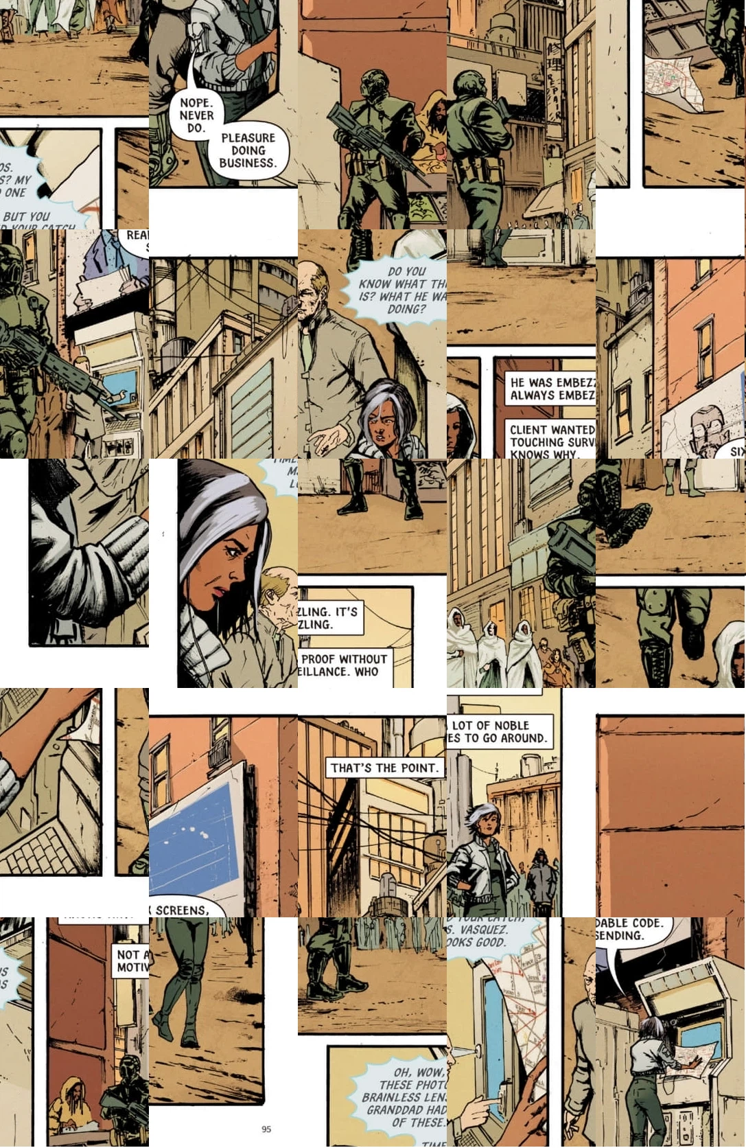 The Ghost in the Shell: Global Neural Network Chapter 3 page 3 - 
