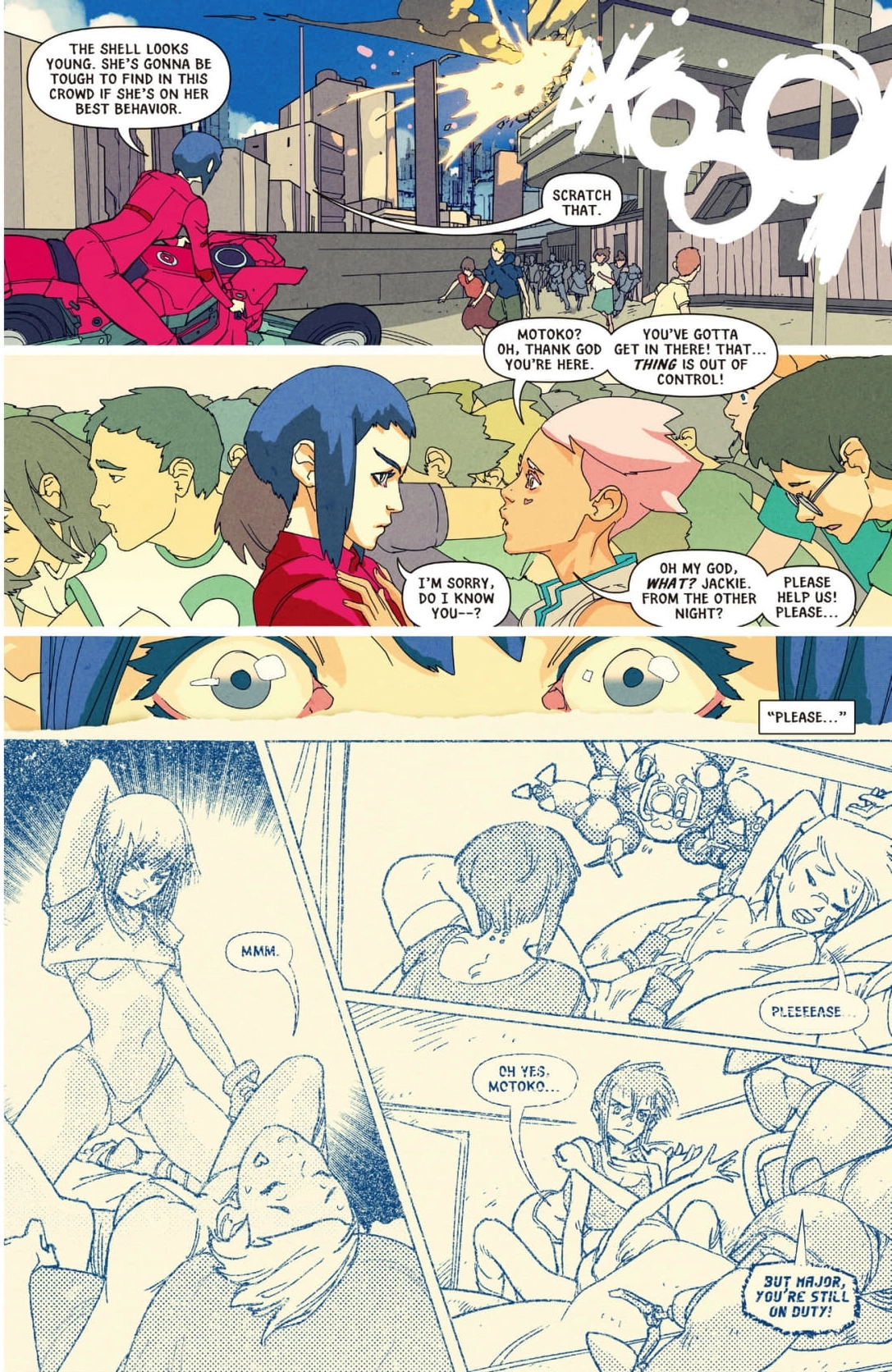 The Ghost in the Shell: Global Neural Network Chapter 4 page 13 - 