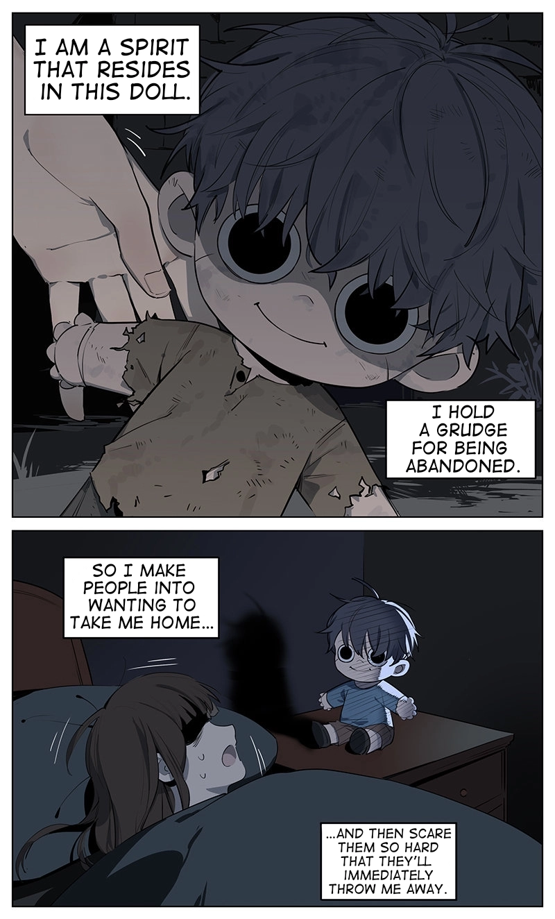 The Ghost That Lives in The Doll Chapter 2 page 1 - 