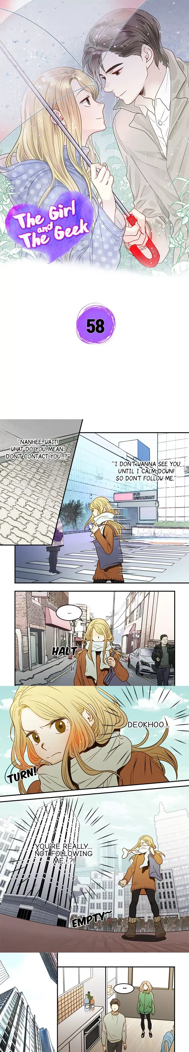 The Girl and the Geek Chapter 58 page 1 - 