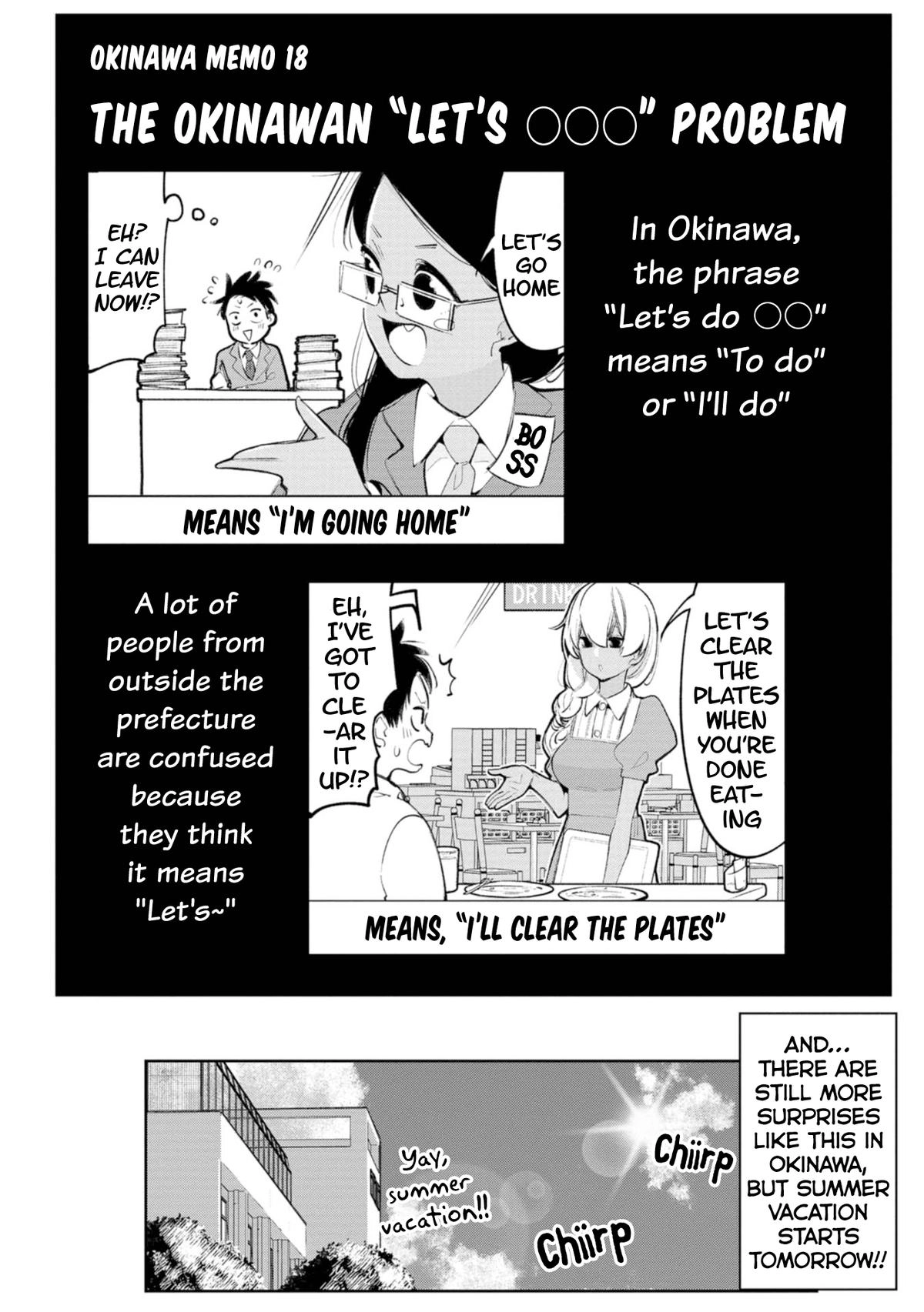 The Girl I Fell in Love With in Okinawa Speaks in a Heavy Dialect and It