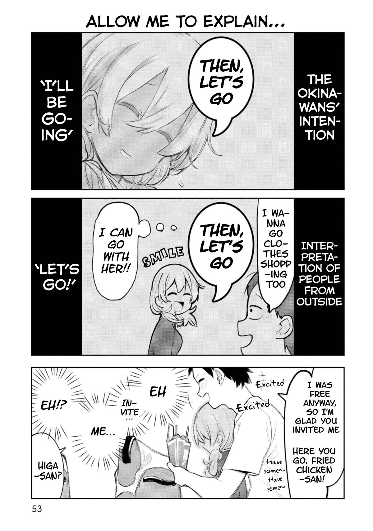 The Girl I Fell in Love With in Okinawa Speaks in a Heavy Dialect and It