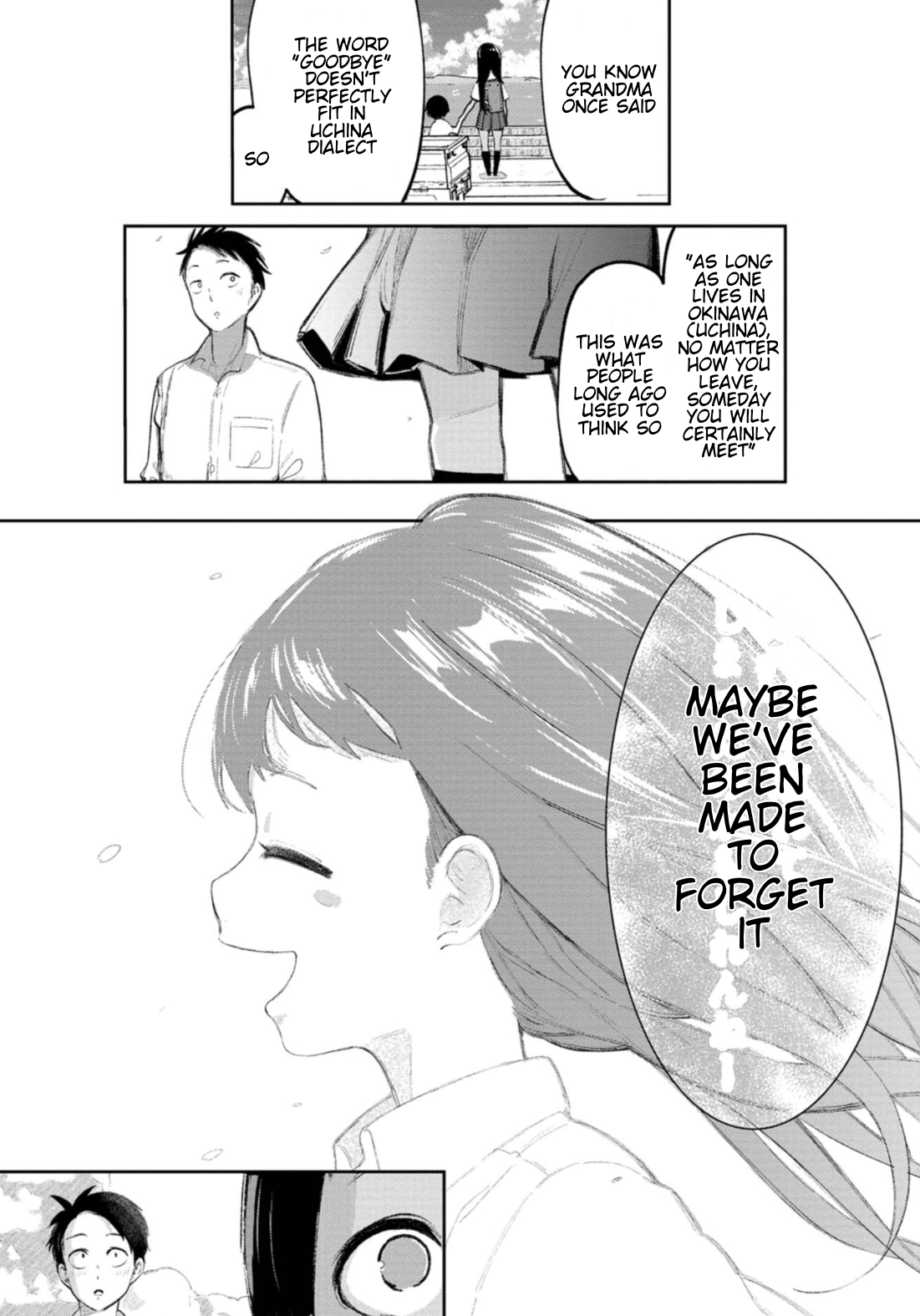 The Girl I Fell in Love With in Okinawa Speaks in a Heavy Dialect and It