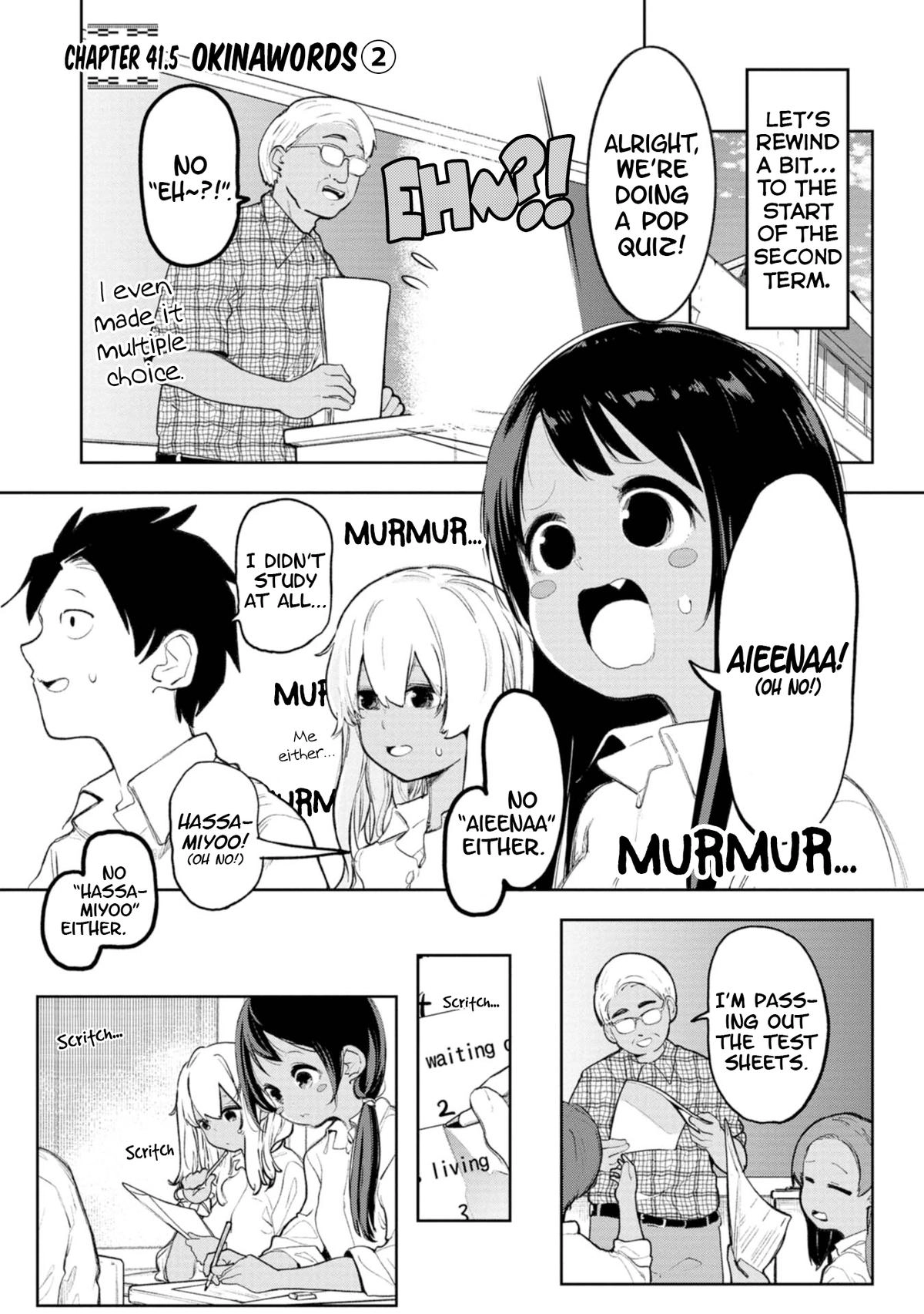 The Girl I Fell in Love With in Okinawa Speaks in a Heavy Dialect and It