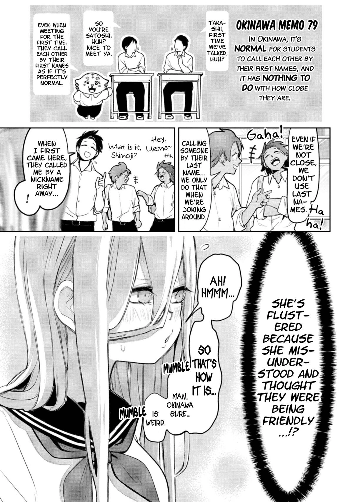 The Girl I Fell in Love With in Okinawa Speaks in a Heavy Dialect and It