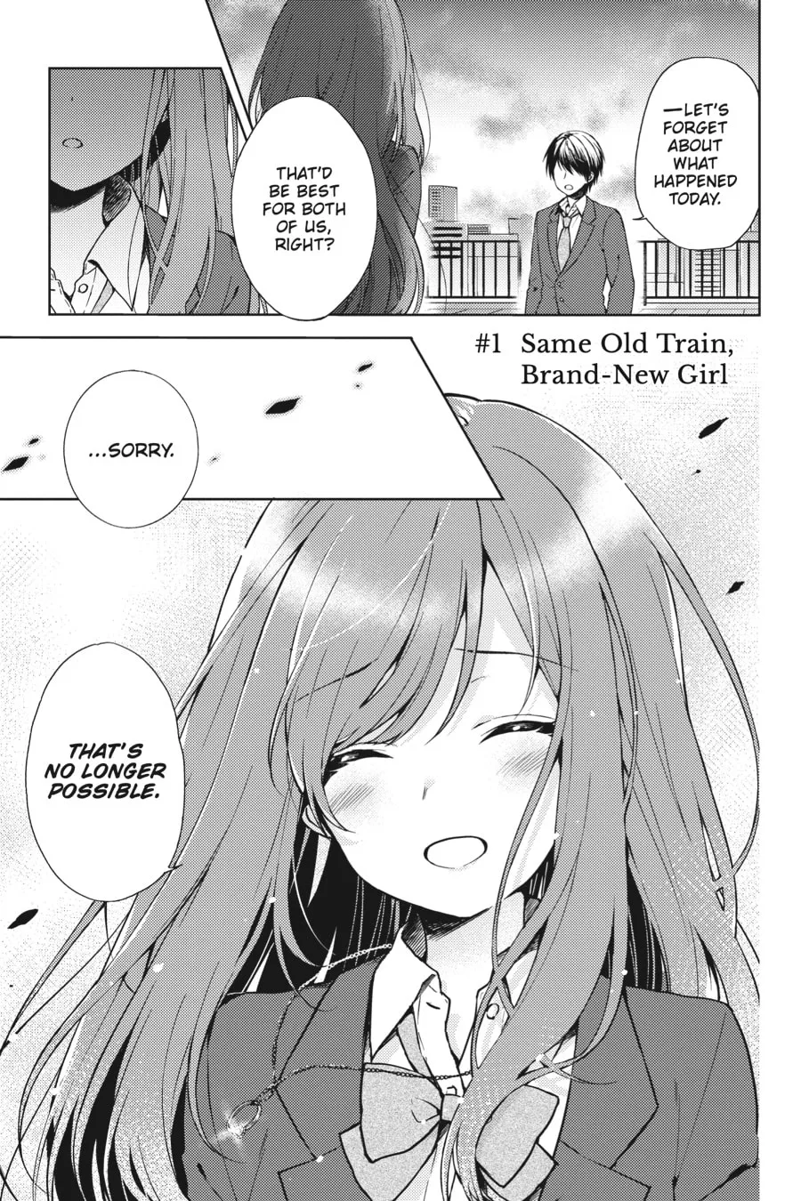 The Girl I Saved on the Train Turned Out to Be My Childhood Friend Chapter 1 page 1 - 