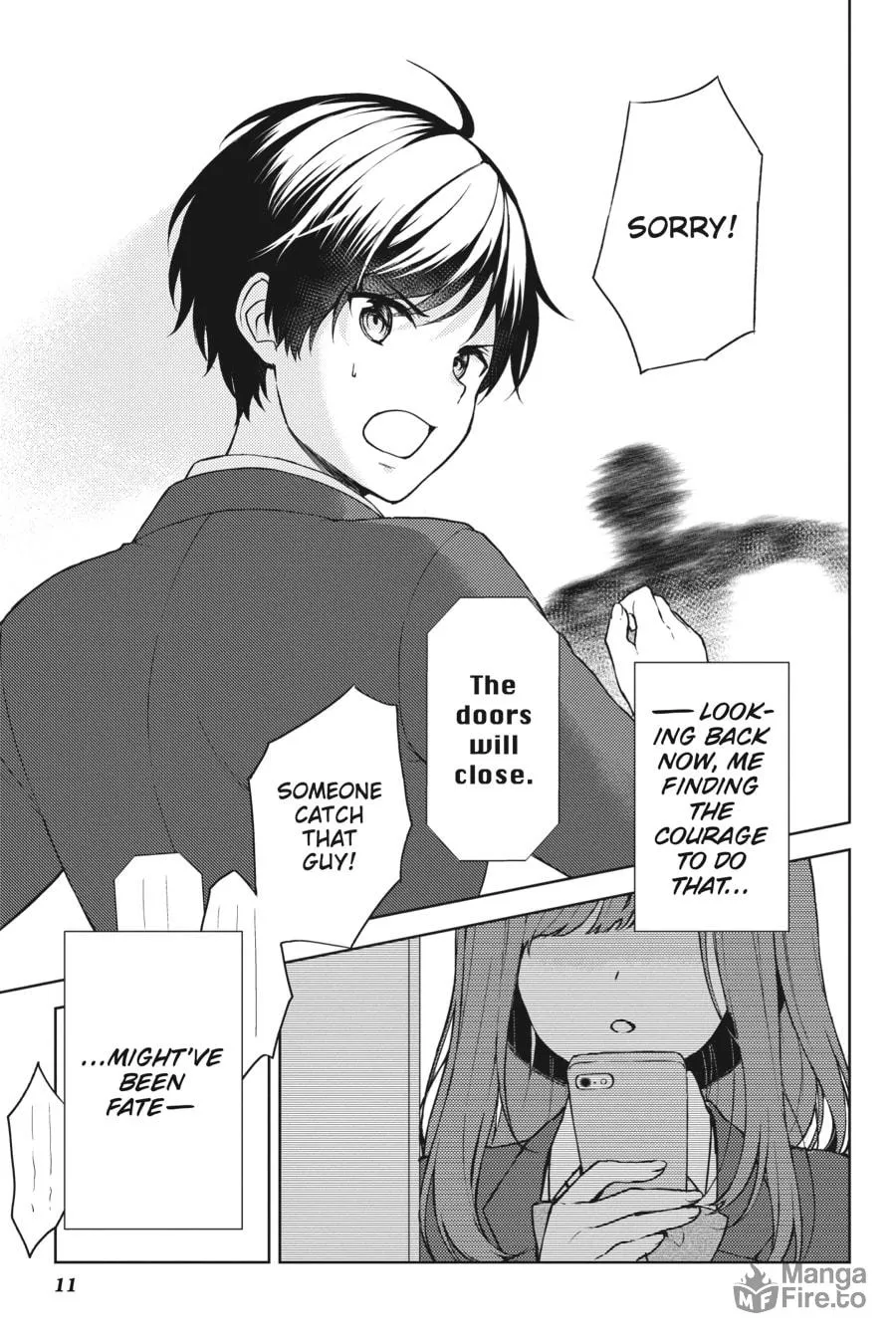 The Girl I Saved on the Train Turned Out to Be My Childhood Friend Chapter 1 page 9 - 