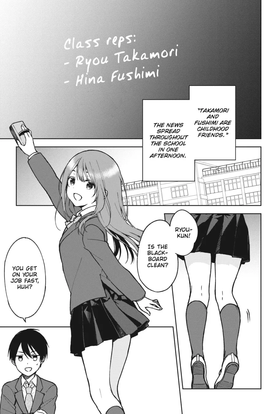 The Girl I Saved on the Train Turned Out to Be My Childhood Friend Chapter 13 page 1 - 