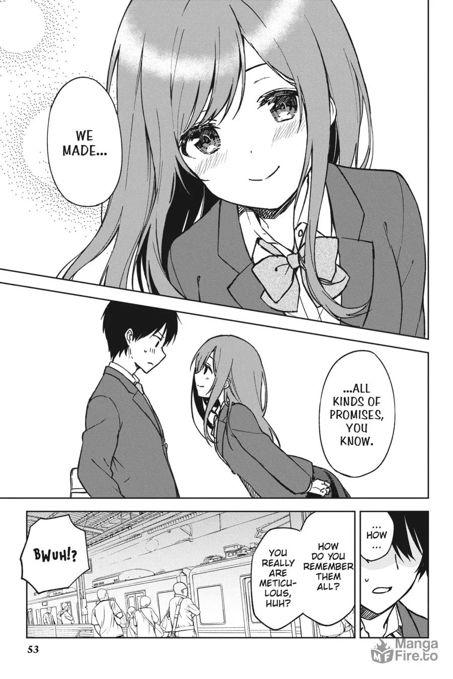The Girl I Saved on the Train Turned Out to Be My Childhood Friend Chapter 13 page 5 - 