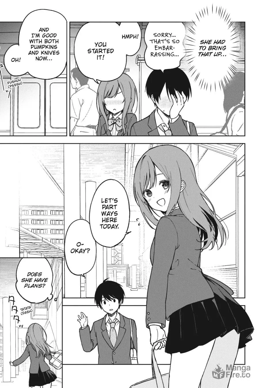 The Girl I Saved on the Train Turned Out to Be My Childhood Friend Chapter 13 page 9 - 