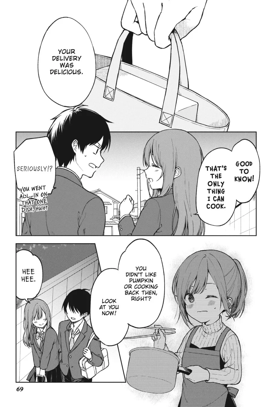 The Girl I Saved on the Train Turned Out to Be My Childhood Friend Chapter 14 page 1 - 