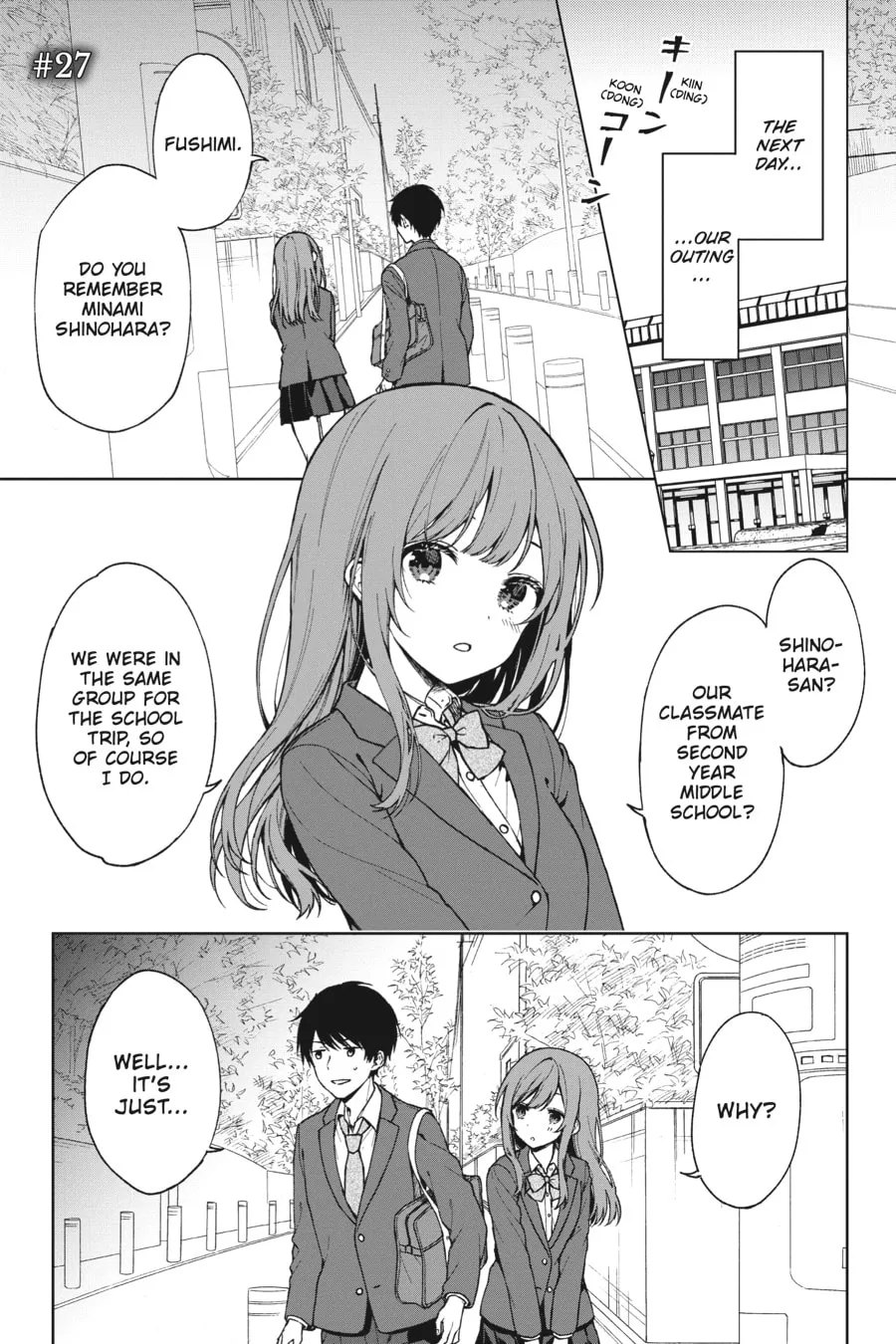 The Girl I Saved on the Train Turned Out to Be My Childhood Friend Chapter 27 page 1 - 