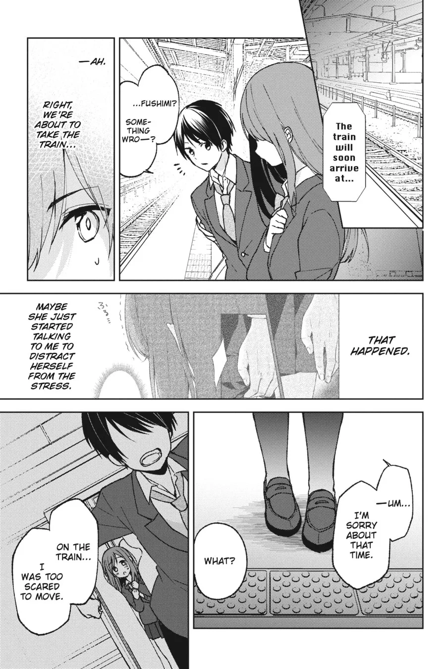 The Girl I Saved on the Train Turned Out to Be My Childhood Friend Chapter 3 page 11 - 