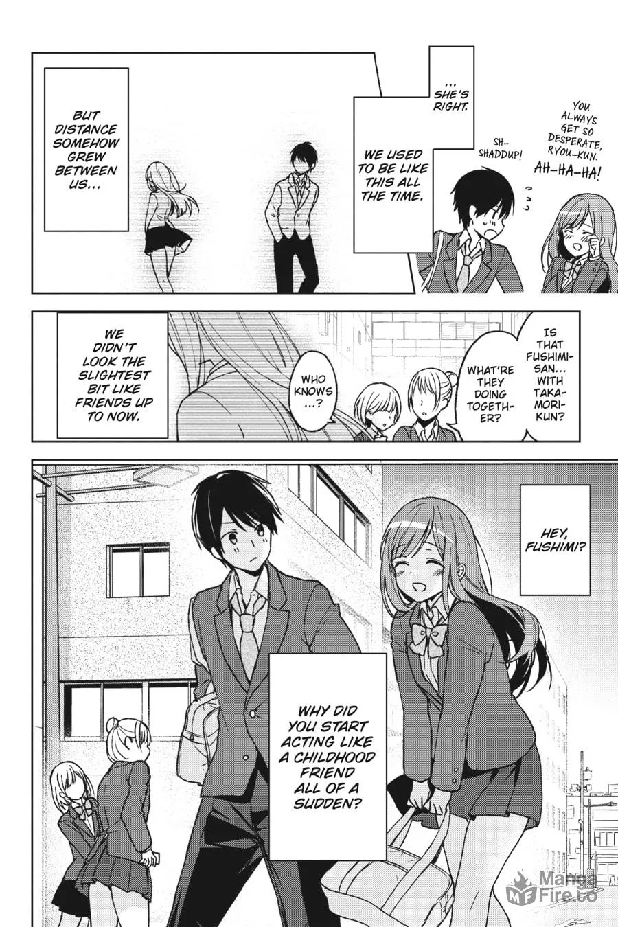 The Girl I Saved on the Train Turned Out to Be My Childhood Friend Chapter 3 page 10 - 