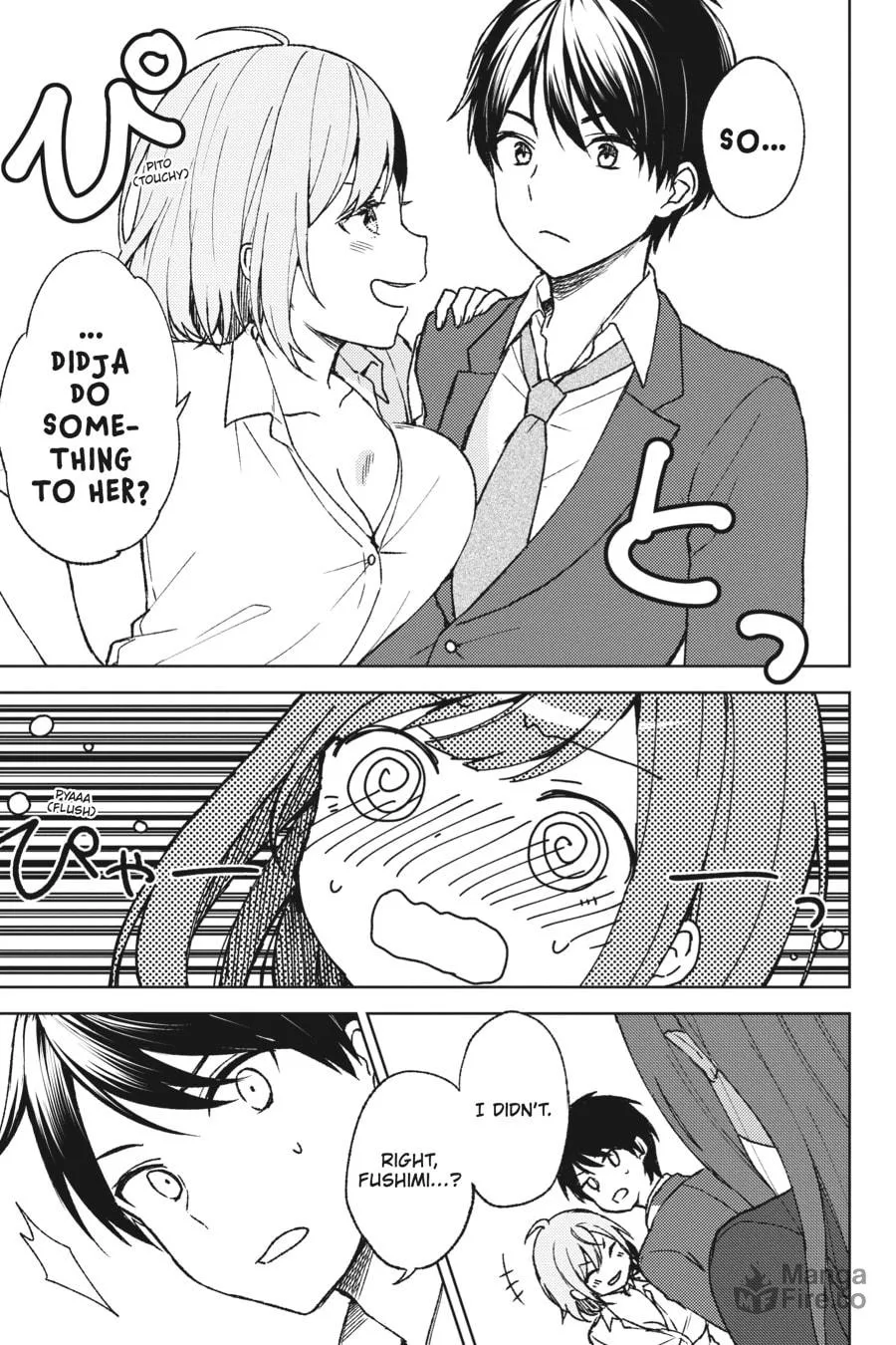 The Girl I Saved on the Train Turned Out to Be My Childhood Friend Chapter 4 page 5 - 