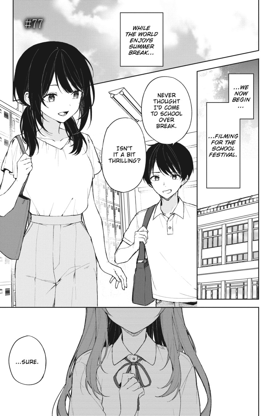 The Girl I Saved on the Train Turned Out to Be My Childhood Friend Chapter 77 page 1 - 