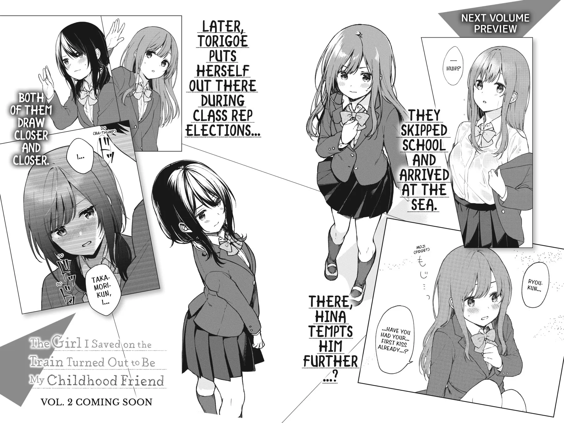 The Girl I Saved on the Train Turned Out to Be My Childhood Friend Chapter 9.5 page 6 - 