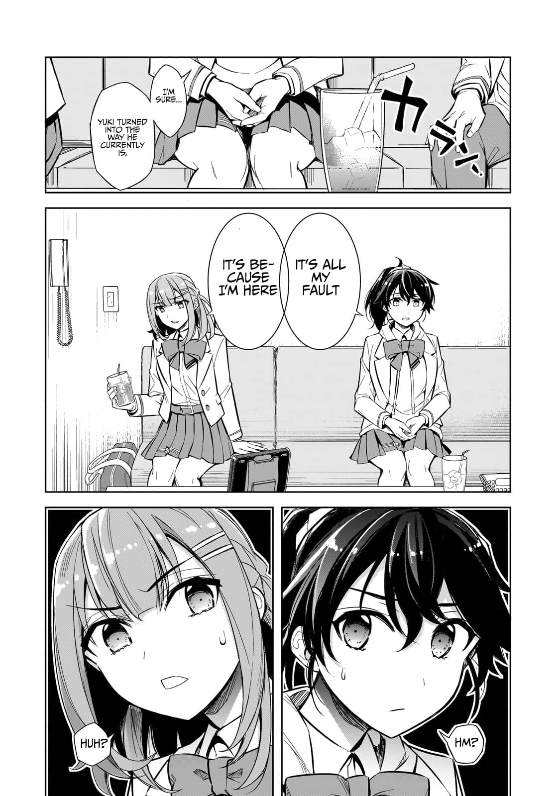 The Girls Who Traumatized Me Keeps Glancing at Me, but Alas, It