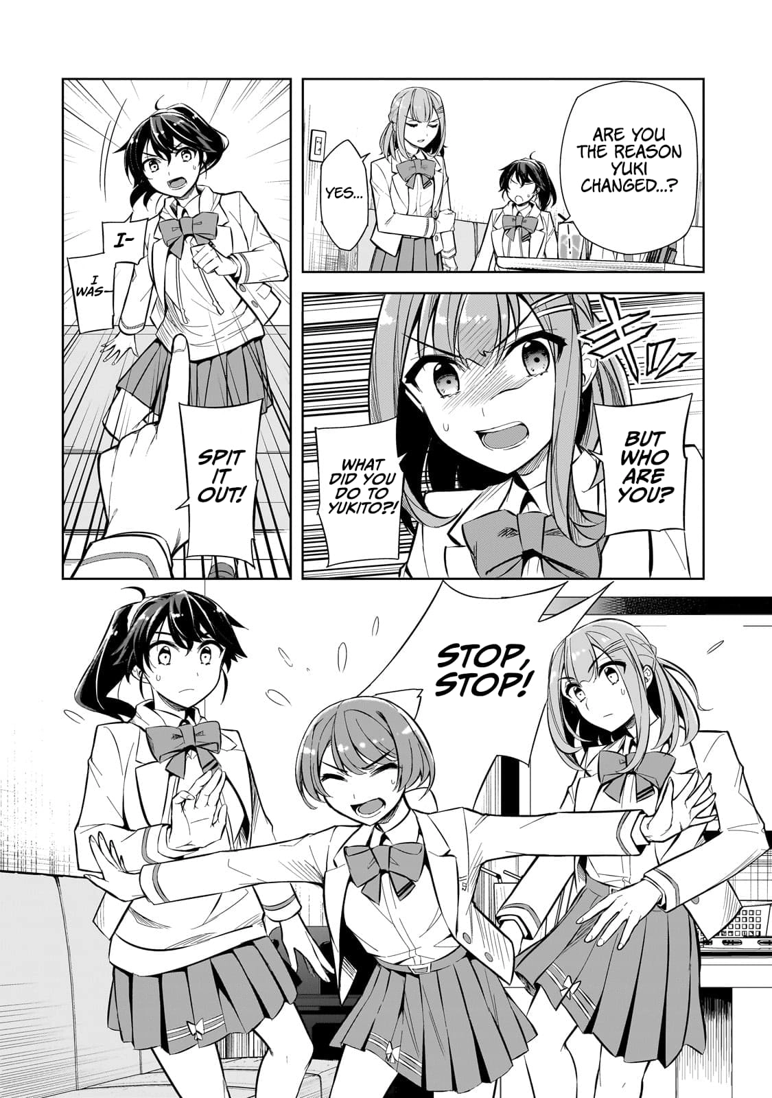 The Girls Who Traumatized Me Keeps Glancing at Me, but Alas, It