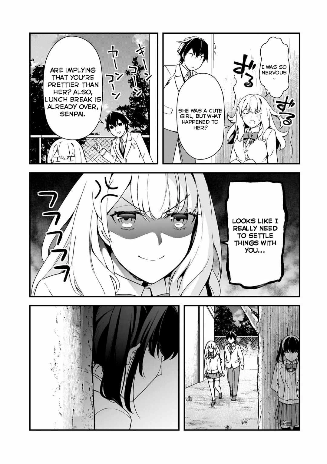 The Girls Who Traumatized Me Keeps Glancing at Me, but Alas, It