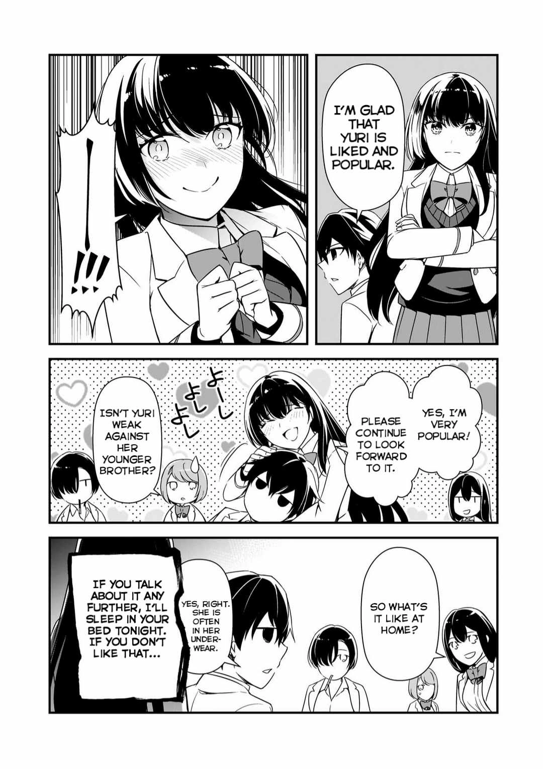 The Girls Who Traumatized Me Keeps Glancing at Me, but Alas, It