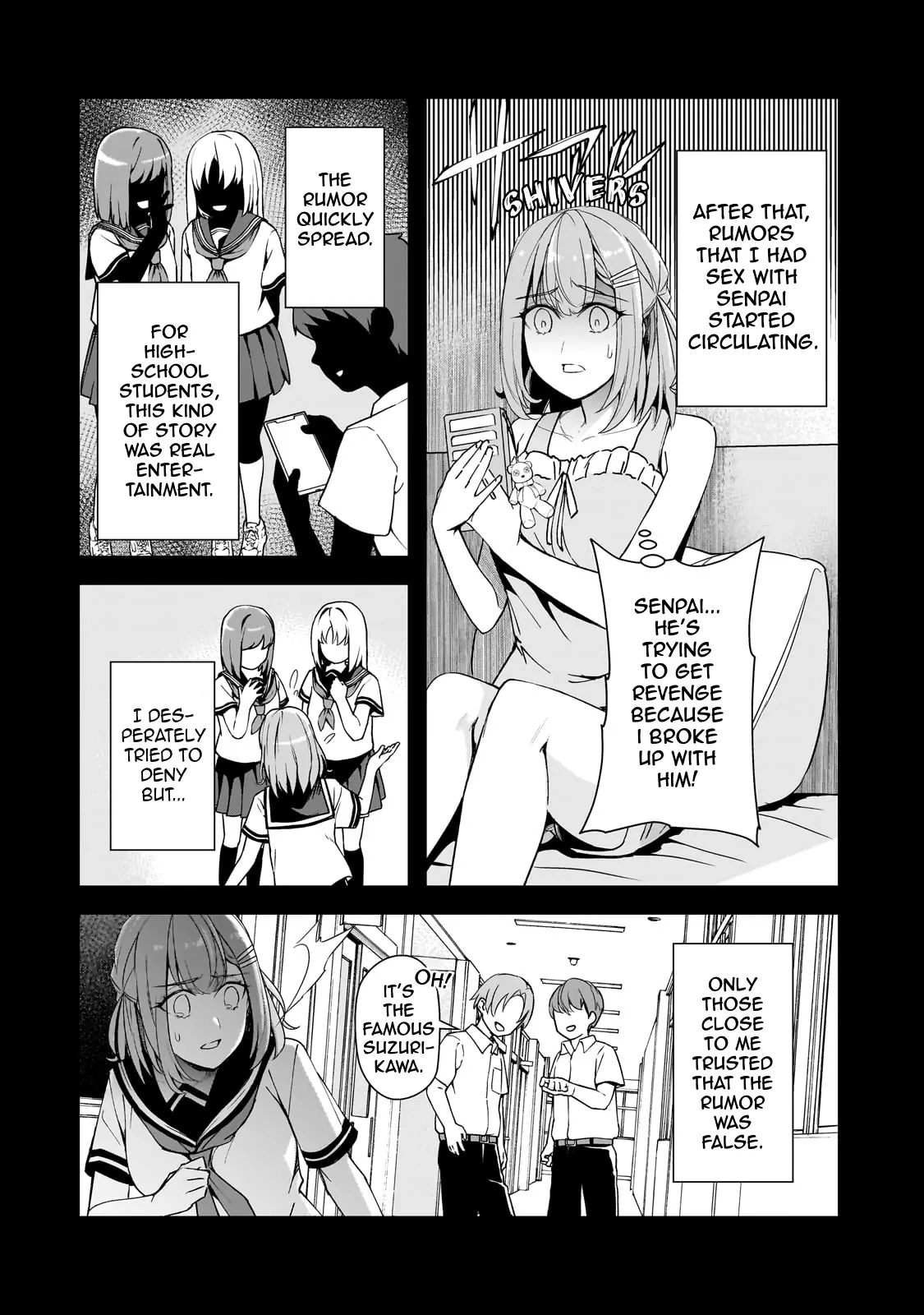 The Girls Who Traumatized Me Keeps Glancing at Me, but Alas, It
