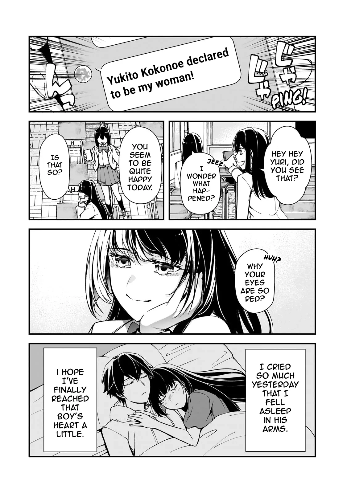 The Girls Who Traumatized Me Keeps Glancing at Me, but Alas, It