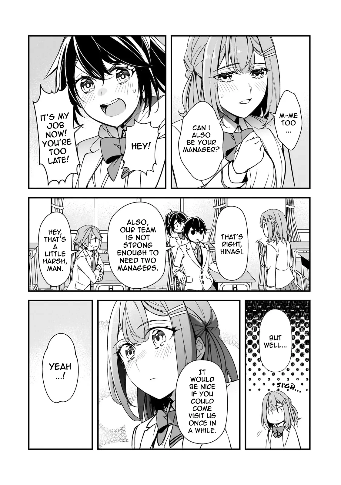 The Girls Who Traumatized Me Keeps Glancing at Me, but Alas, It