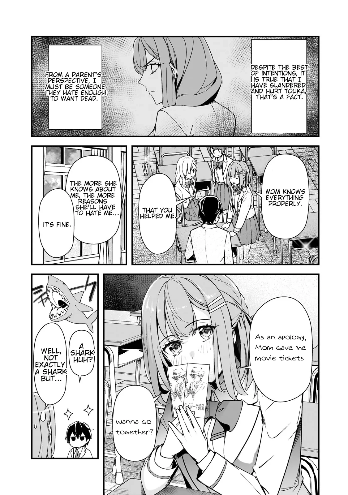 The Girls Who Traumatized Me Keeps Glancing at Me, but Alas, It