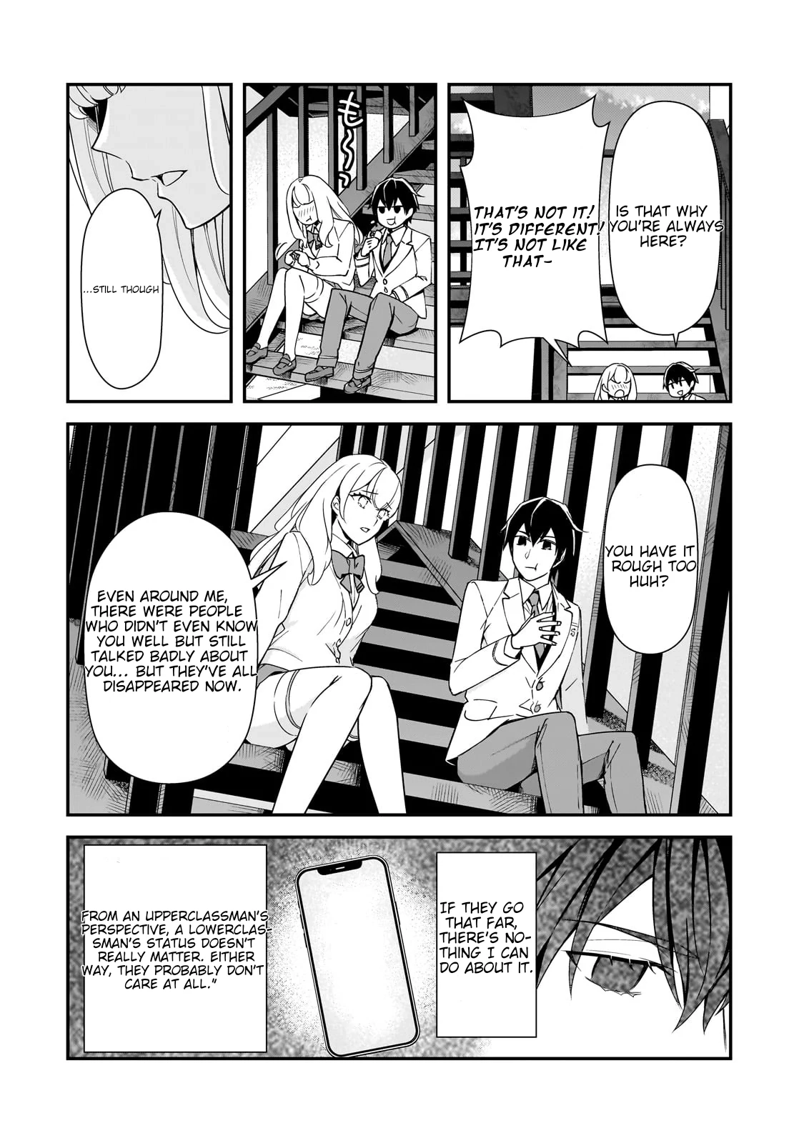 The Girls Who Traumatized Me Keeps Glancing at Me, but Alas, It