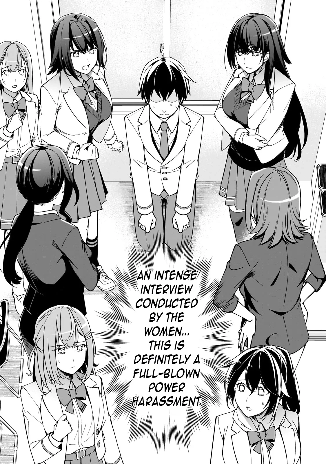 The Girls Who Traumatized Me Keeps Glancing at Me, but Alas, It