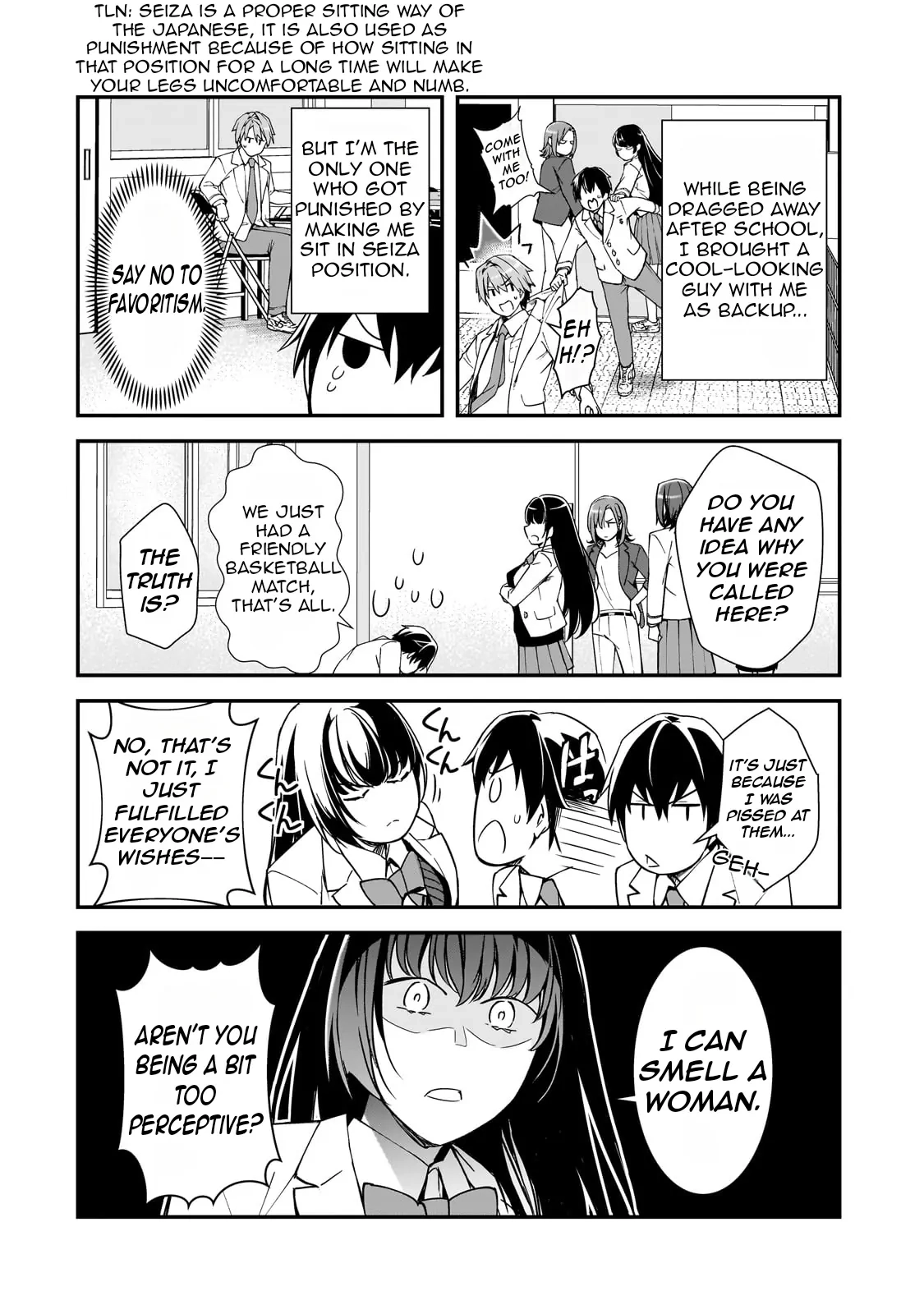 The Girls Who Traumatized Me Keeps Glancing at Me, but Alas, It