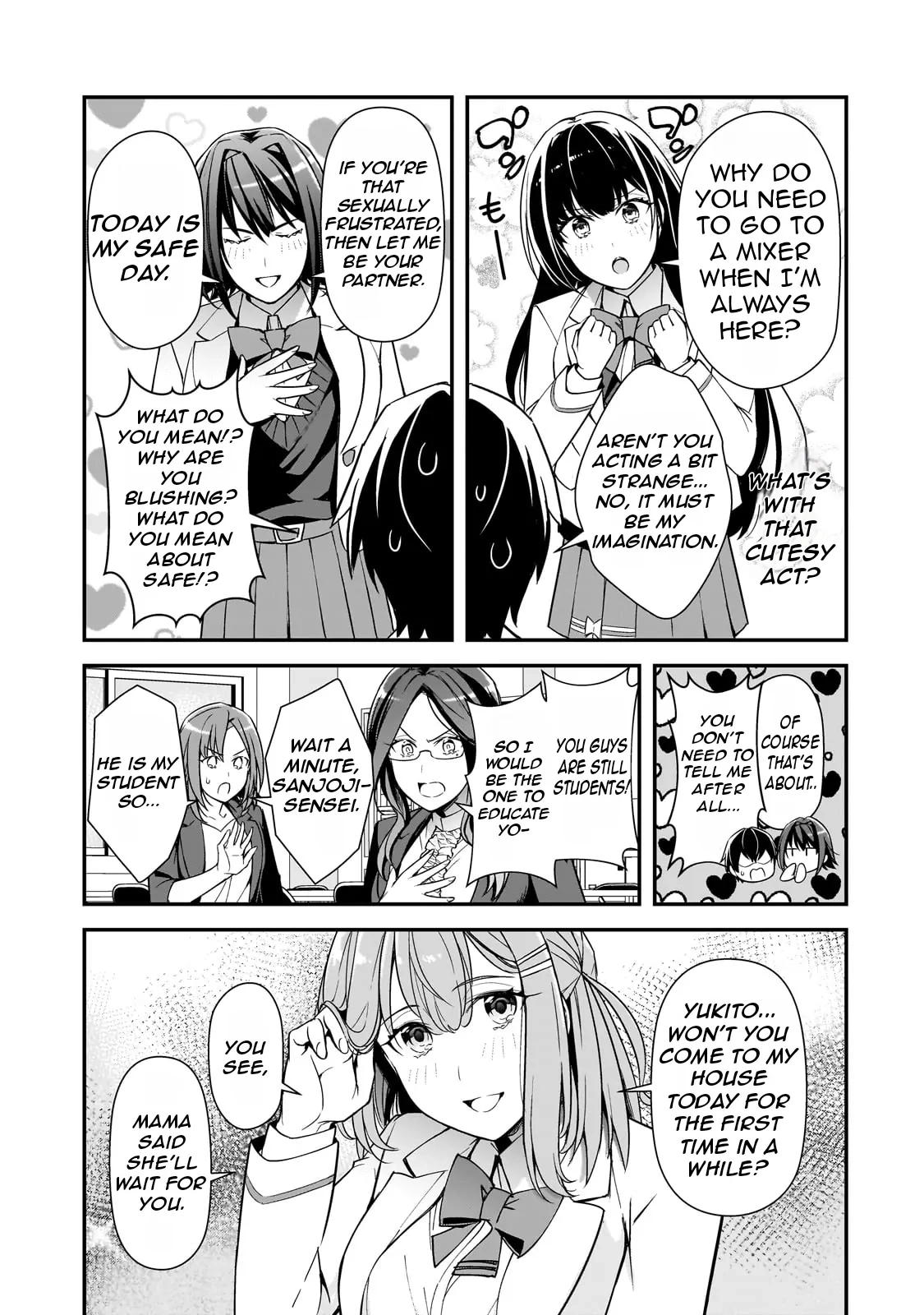 The Girls Who Traumatized Me Keeps Glancing at Me, but Alas, It