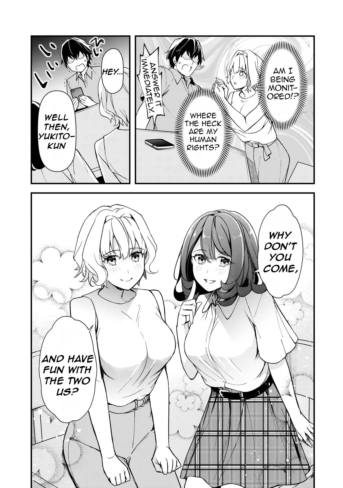 The Girls Who Traumatized Me Keeps Glancing at Me, but Alas, It