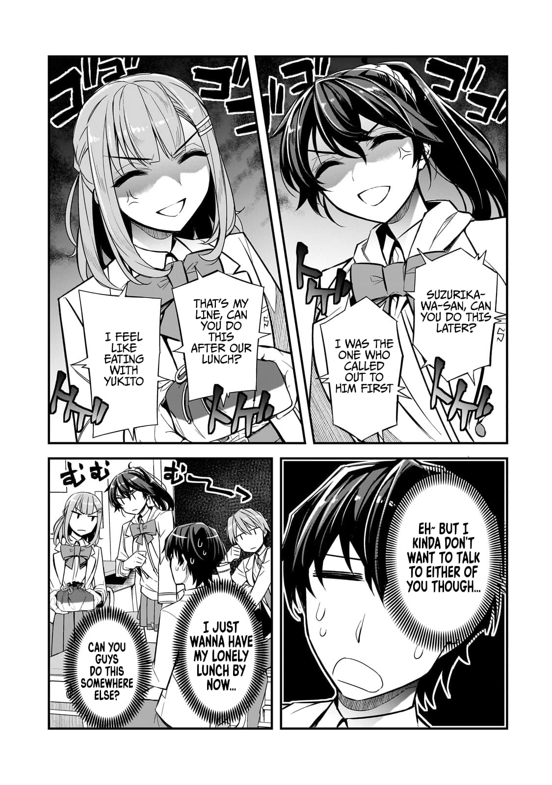 The Girls Who Traumatized Me Keeps Glancing at Me, but Alas, It