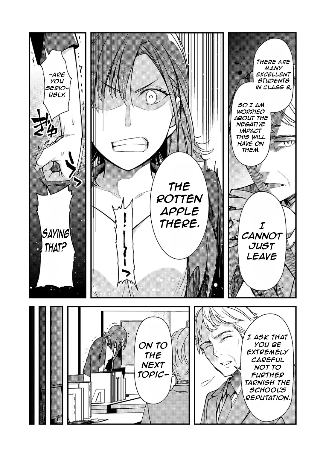 The Girls Who Traumatized Me Keeps Glancing at Me, but Alas, It