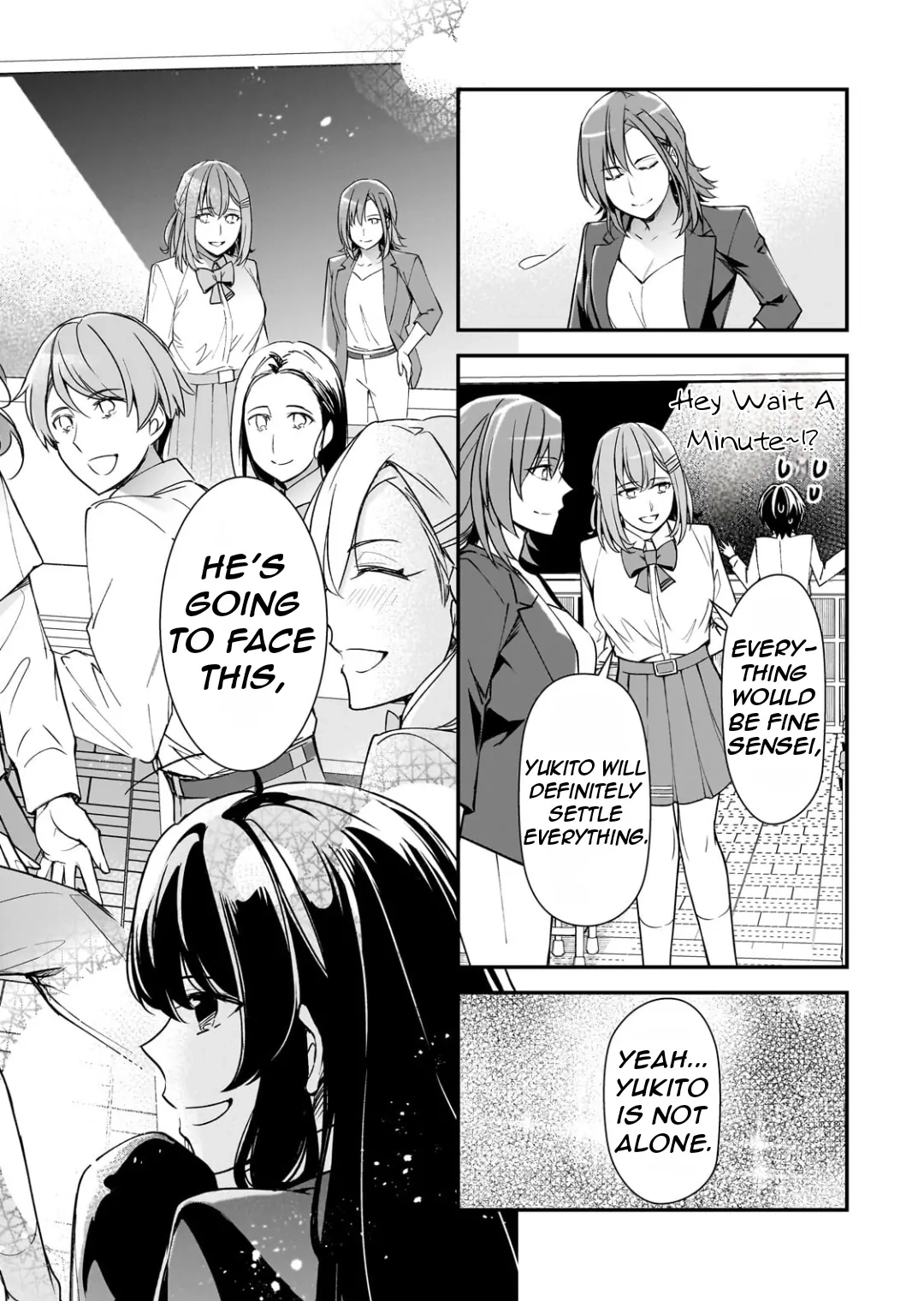 The Girls Who Traumatized Me Keeps Glancing at Me, but Alas, It