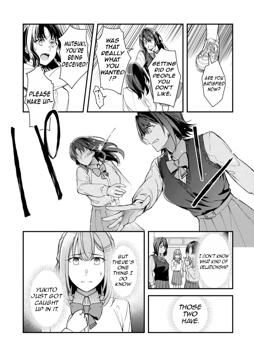 The Girls Who Traumatized Me Keeps Glancing at Me, but Alas, It