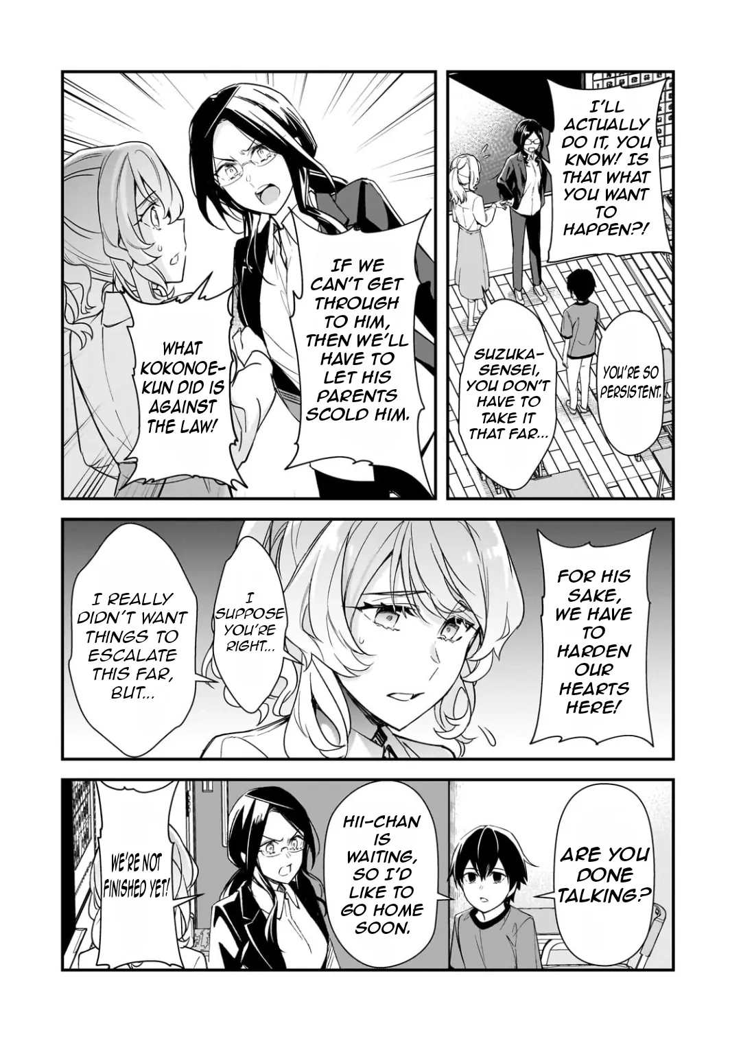 The Girls Who Traumatized Me Keeps Glancing at Me, but Alas, It