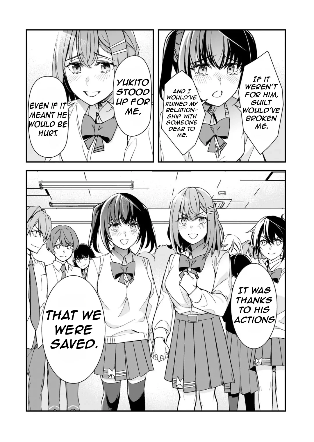 The Girls Who Traumatized Me Keeps Glancing at Me, but Alas, It