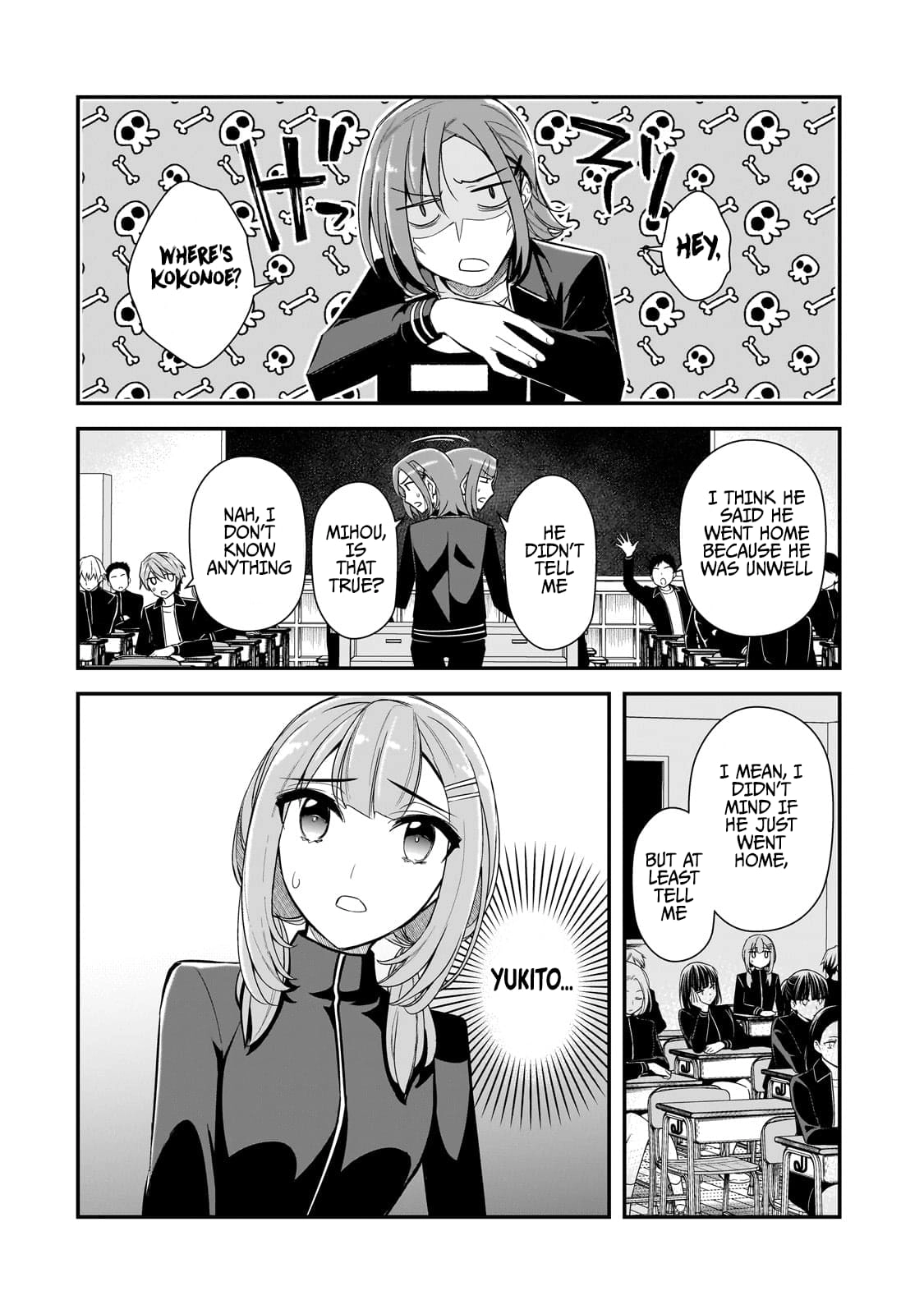 The Girls Who Traumatized Me Keeps Glancing at Me, but Alas, It