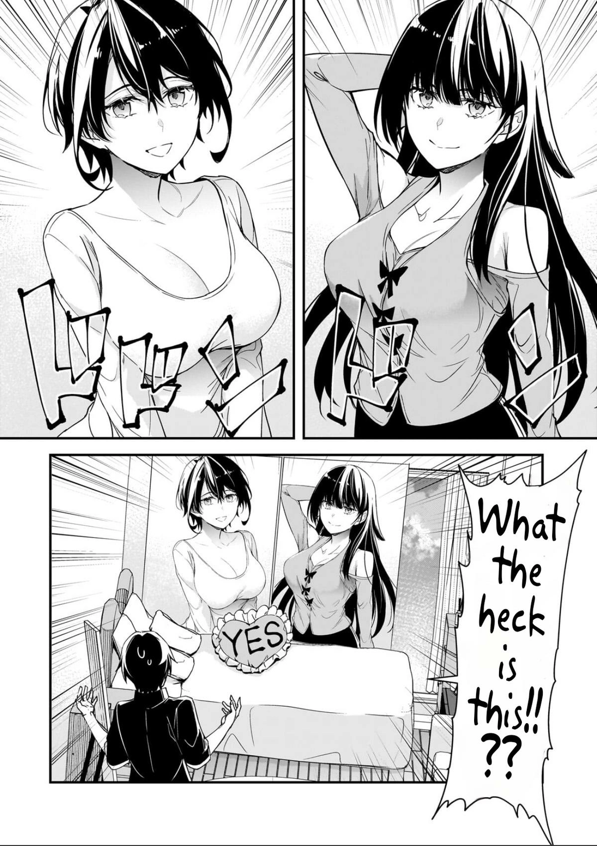 The Girls Who Traumatized Me Keeps Glancing at Me, but Alas, It