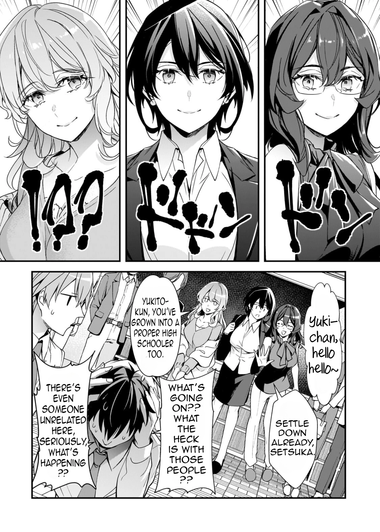 The Girls Who Traumatized Me Keeps Glancing at Me, but Alas, It