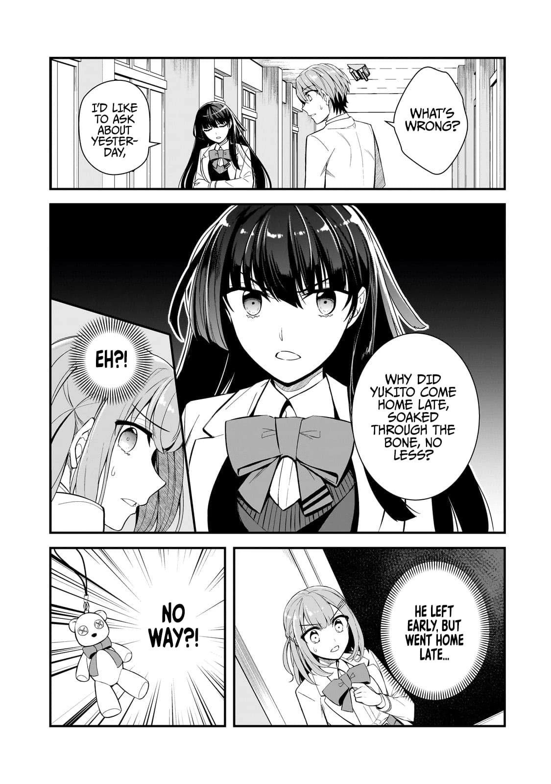 The Girls Who Traumatized Me Keeps Glancing at Me, but Alas, It