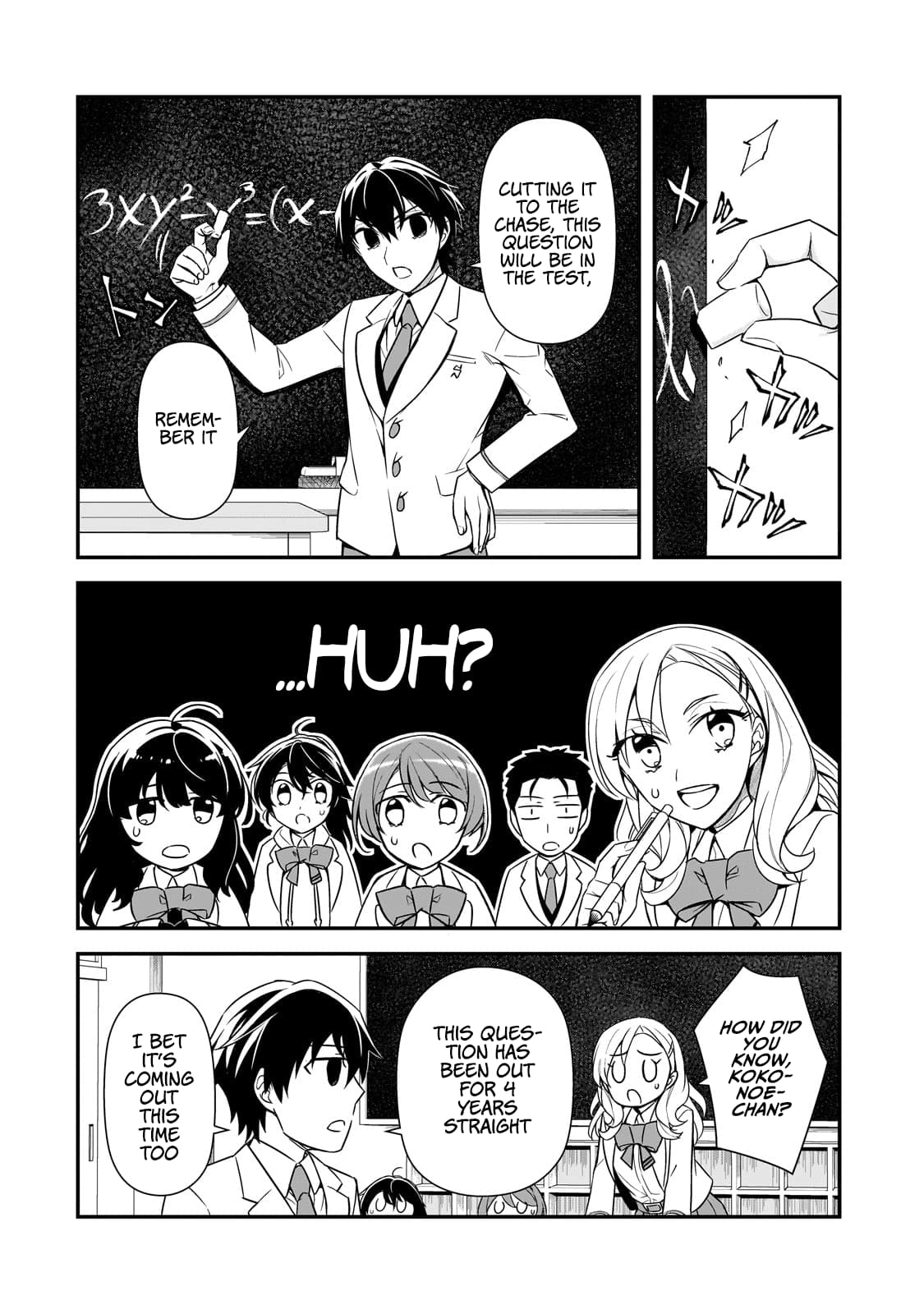 The Girls Who Traumatized Me Keeps Glancing at Me, but Alas, It