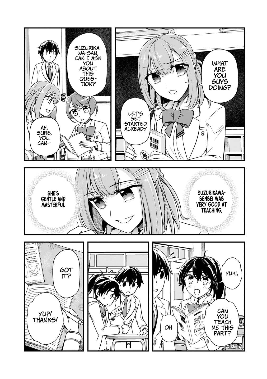 The Girls Who Traumatized Me Keeps Glancing at Me, but Alas, It