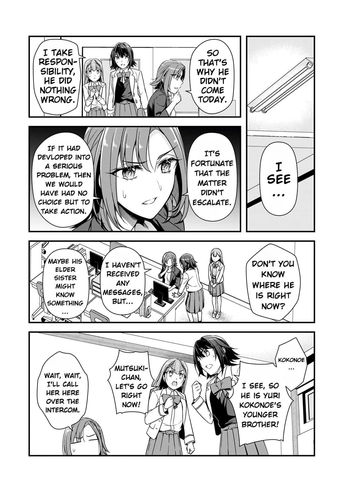The Girls Who Traumatized Me Keeps Glancing at Me, but Alas, It