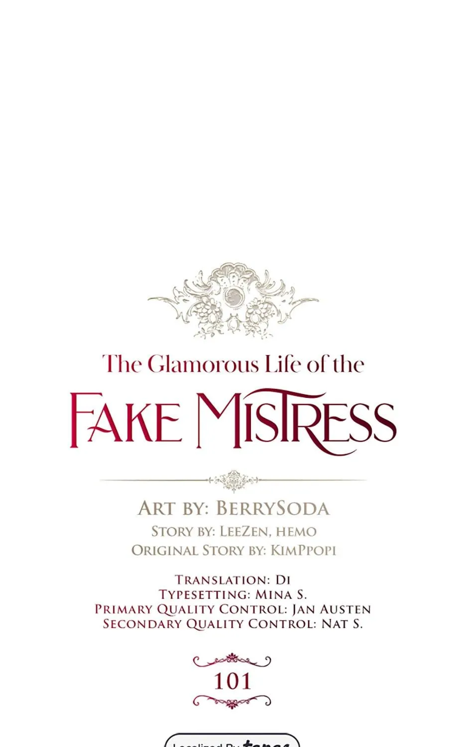 The Glamorous Life of the Fake Mistress Chapter 101 page 89 - 